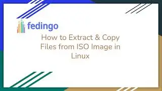 How to Extract And Copy File from ISO Image