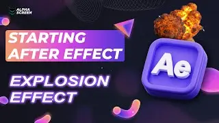 Explosion effect in after effect | ساخت انفجار در افترافکت