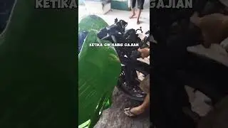 Ketika Ahonk MV Gajian Langsung Modif Motor #shorts #motovlog #ahonkmv #viral
