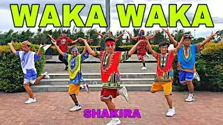 WAKA WAKA - Shakira | Tiktok Viral | DJ Yuanbryan Remix | Dance Fitness | by team baklosh