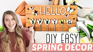 Beginner-Friendly SPRING DECOR DIY | March 2023 Craft Club Subscription Box | Wood Laser Cut Crafts