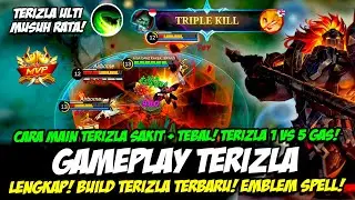 CARA MAIN TERIZLA TERKUAT + COMBO TERIZLA EXP MVP❗ BUILD TERIZLA TERSAKIT❗ GAMEPLAY TERIZLA TERBARU