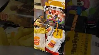 Новый бокс бургер Кинг #burger #burgerking #союзмультфильм #майоргром #asmrvideo