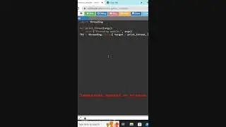 Create Thread using threading module in python | threading start and join