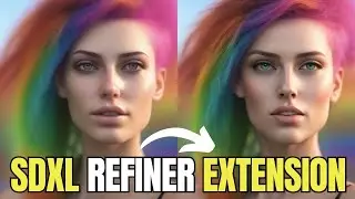 SDXL Refiner Extension for Automatic 1111 Finally Available