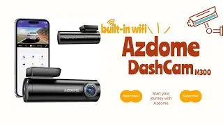 Azdome M300 Dashcam Unboxing & First Look – Instant Online Sharing Made Easy!