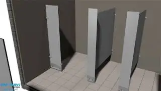 Toilet Partition Installation of Phenolic