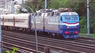 ЧС7-017 с поездом №083С Москва - Адлер