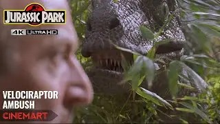 JURASSIC PARK 1993   Velociraptor ambush v2