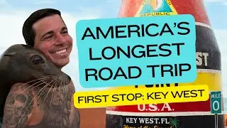 KEY WEST TO ALASKA - AMERICA'S LONGEST ROAD TRIP STARTS WITH EPIC RV PARK, HEMMINGWAY & DUVAL STREET