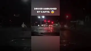 Brave driver escapes cartel trap