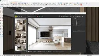 Interior Rendering Settings in Sketchup & Vray Tutorial #33 | Full Lighting & Render Setup