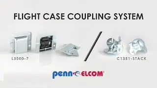 Flight Case Coupling System - C1351-STACK & L3000-7 | Penn Elcom