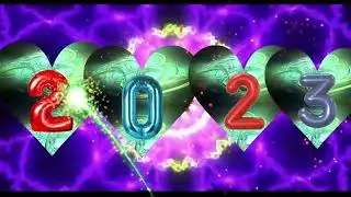 Happy new year 2023 green screen effects