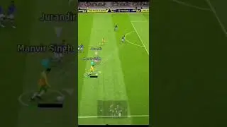 4231💥 QC Goal 💥 India Vs Brazil efootball2023 #football #gameplay #shorts #reels#goals #india#skills