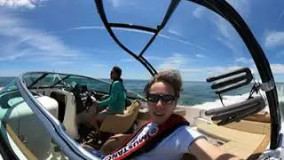 [360 VR] Boating REALLY Fast
