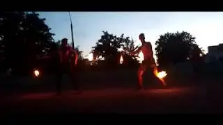 Born of FIRE дуэт - Фаер-шоу Бобруйск