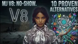 Midjourney v8 is a No Show. 10 Competitors You Need to Know