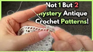 Is This 1849 Mystery Vintage Crochet Pattern Worth Making?