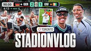 UNDAV DOES THE GOAL CELEBRATION FOR ME & WILLY!😍 GERMANY vs IVORY COAST - WORLD CUP STADIUM VLOG⚽