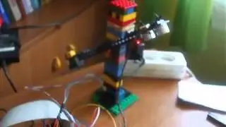 Ultrasonic sensor with motor test #2