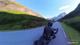 Harley-Davidson FXDR114 in Deep Fjords and Valleys in the Heart of Norway