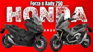 Honda Forza e Xadv 750 de 2025
