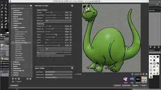 Overview of new G'MIC filter for 2d shape illumination
