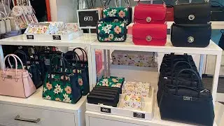 KATE SPADE OUTLET ♠️ | SPRING SALE UP TO 70% OFF | BAGS 💼 | WALLETS | ACCESSORIES | SHOP WITH ME