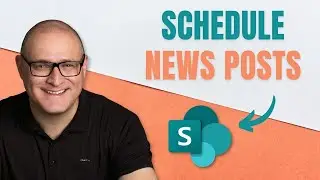 How to schedule publishing of news posts and pages in SharePoint Online