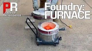 The Beer Keg Foundry: Filling & Firing the Furnace!