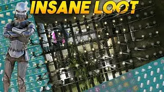 SOLO Raiding The Biggest Base For Slot Caps Of Insane Loot - ARK