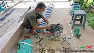 How to install indoor WPC wall panel