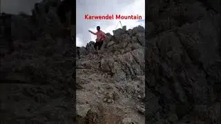 Karwendel Mountain in Mittenwald, Germany #climbing #hiking #bavaria #germany #downhill