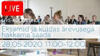 Live-koolitund: Eksamid ja kuidas ärevusega hakkama saada
