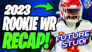 How to Value 2023 Rookie WRs Moving Forward! | Dynasty Rookie Rankings