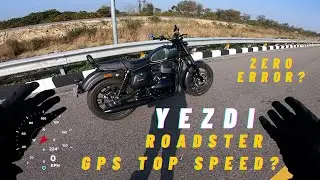 Yezdi Roadster Gps Top Speed Test Amazing | Short detail, Gps Error | Ksc Vlogs