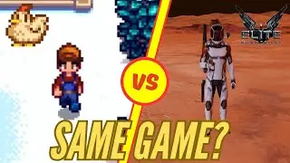 Stardew Valley and Elite Dangerous: Are they really that different?
