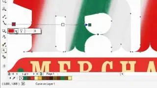 Tutorial CorelDRAW Apply Fountain Fills for Unique Text Effects