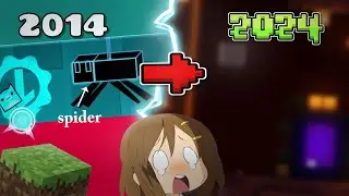 Evolution Minecraft Levels In Geometry Dash (2014 - 2024)