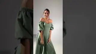 light green dress