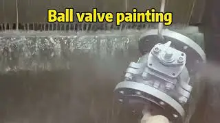 Valve painting, ball valve body anti-corrosion painting