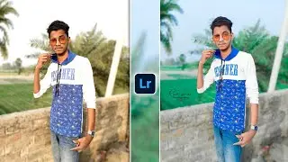 Lightroom new green & blue effect photo editing | Lightroom editing | Rsp editing..
