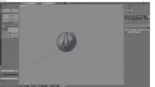 Hair drawing with Curve in Blender