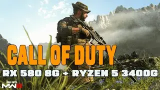 Call of Duty® Modern Warfare - RX 580 8G + RYZEN 5 3400G