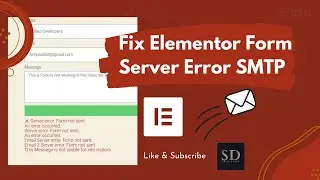 How to Fix Elementor Form submit Email Error || Skilled Developer