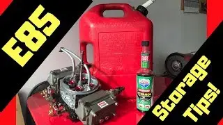 E85 Storage Tips