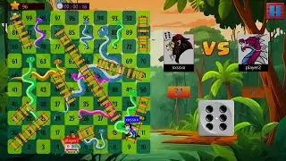 لعبة حية ودرج تعليق عربي Snake and ladder with Arabic Commentary