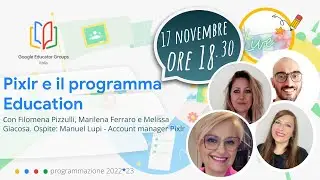 Pixlr e il programma Education
