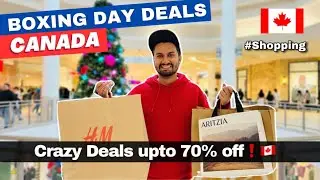 Boxing Day “Canada’s Biggest Sale” 🇨🇦 Shopping Run with Sister